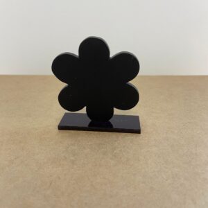 50mm Acrylic Daisy Price Tag With Base